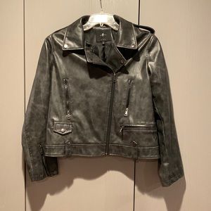7 for all mankind Moto Biker Jacket